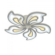 Lustra LED cu telecomanda GLORIOSA 95W, 5 Petale, lumina Rece/Calda/Neutra, Dimabila, Alb