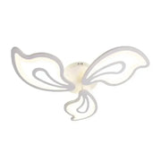 Lustra LED cu telecomanda GLORIOSA 68W, 3 Petale, lumina Rece/Calda/Neutra, Dimabila, Alb