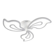 Lustra LED cu telecomanda GLORIOSA 68W, 3 Petale, lumina Rece/Calda/Neutra, Dimabila, Alb