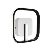 Lustra LED VICTORIA 19W, Patrata, lumina Rece/Calda/Neutra, Negru, Alb