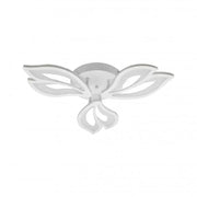Lustra LED cu telecomanda LILY 40W, 3 Elemente, lumina Rece/Calda/Neutra, Dimabila, Alb