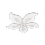Lustra LED cu telecomanda JASMINE 66W, 5 Petale, lumina Rece/Calda/Neutra, Dimabila, Alb