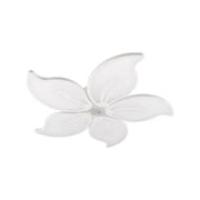 Lustra LED cu telecomanda JASMINE 66W, 5 Petale, lumina Rece/Calda/Neutra, Dimabila, Alb