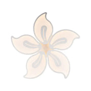 Lustra LED cu telecomanda JASMINE 66W, 5 Petale, lumina Rece/Calda/Neutra, Dimabila, Alb