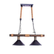 Lustra Traditionala, 2*E27, Maro, Metal si Sfoara