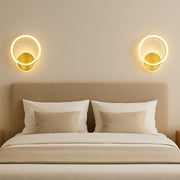 Aplica LED Dario, 33W, Lumina Rece/Calda/Neutra, Auriu