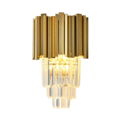 Aplica Candelabru Cristal BLOIS Piccolo, 2xE14, Auriu