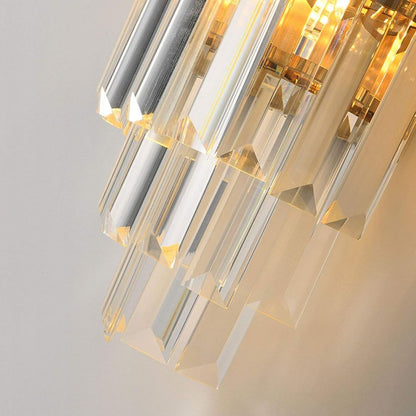 Aplica Candelabru Cristal BLOIS Piccolo, 2xE14, Auriu