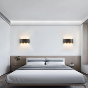 Aplica LED Exterior Ellis, 6W, 6 Surse de lumina, Lumina Calda, Negru