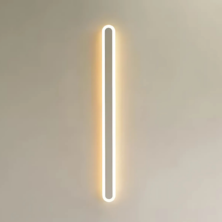 Aplica LED de Exterior SUHA, Lungime 60cm, 8W, IP65, Metal, Liniar, Alb