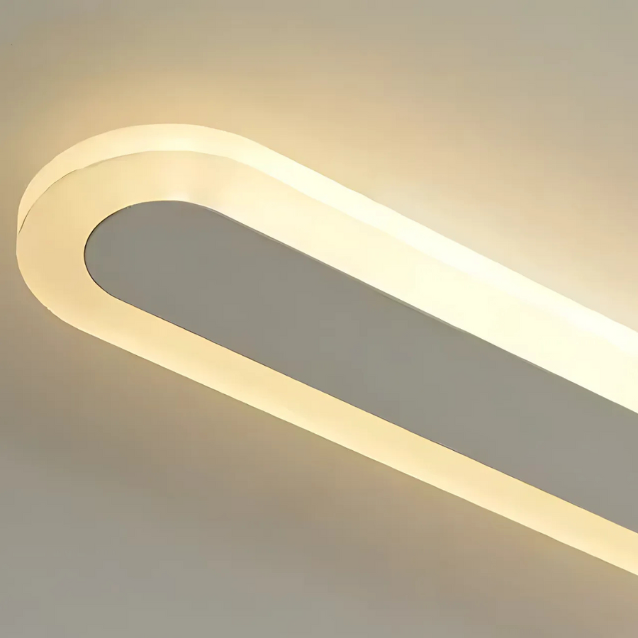 Aplica LED de Exterior SUHA, Lungime 60cm, 8W, IP65, Metal, Liniar, Alb
