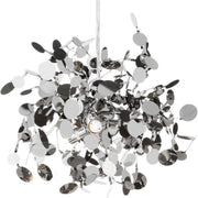 Candelabru Modern, CAPRICIO Allegro, 2xE14, Diametru 40cm, Crom Lucios, Inaltime Reglabila