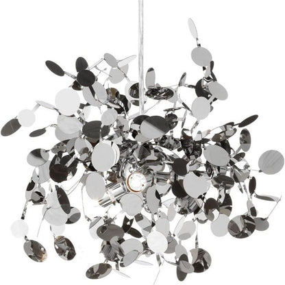 Candelabru Modern, CAPRICIO Allegro, 2xE14, Diametru 40cm, Crom Lucios, Inaltime Reglabila