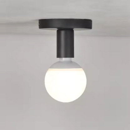 Lustra MODERNIST Mono 1x E27, Negru, Design Modern