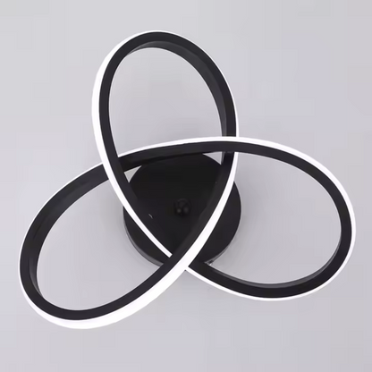 Lustra LED VERTEX Infinitum 13W, Lumina Rece/Calda/Neutra, Negru