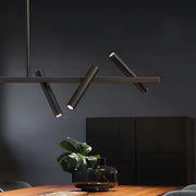 Lustra LED  Harman, 23W, 6 Surse, Lumina Neutra, Negru