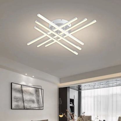 Lustra LED GIO, 81W, Lumina Rece/Clada/Neutra, Alb