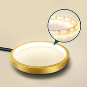 Lustra LED cu Telecomanda MARIA, 6 Elemente, 31W, Lumina Calda/Rece/Neutra 3000K/4000K/6000K, Dimabila, Auriu si Negru, Metal