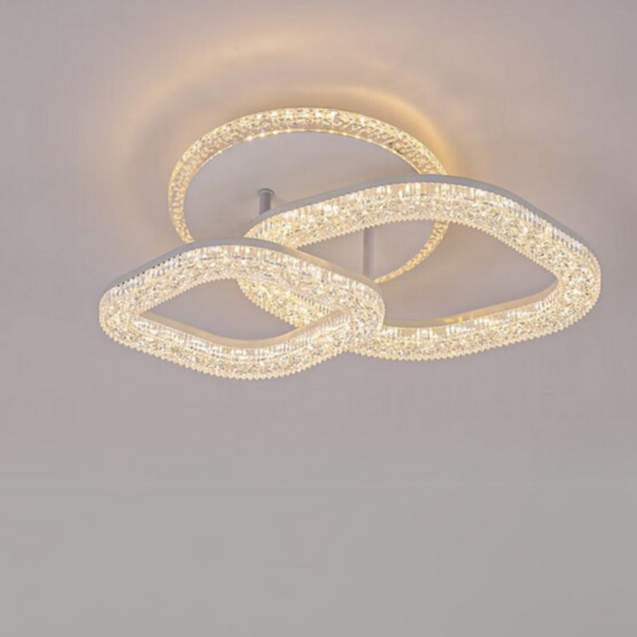 Lustra LED Asgard 29W cu Telecomanda, Lumina Dimabila, Alb