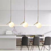 Lustra LOFT Haven, 1x E27, Alb Auriu, Metal, Inaltime Reglabila, Modern
