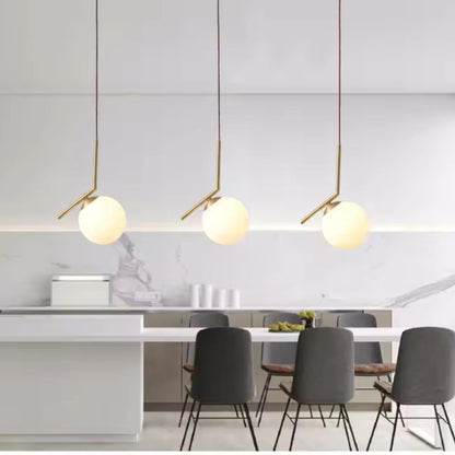 Lustra LOFT Haven, 1x E27, Alb Auriu, Metal, Inaltime Reglabila, Modern