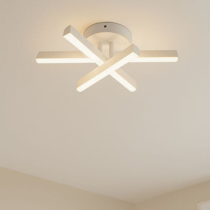 Lustra LED Diego, 26W, Alb, Metal, Lumina Rece/Calda/Neutra