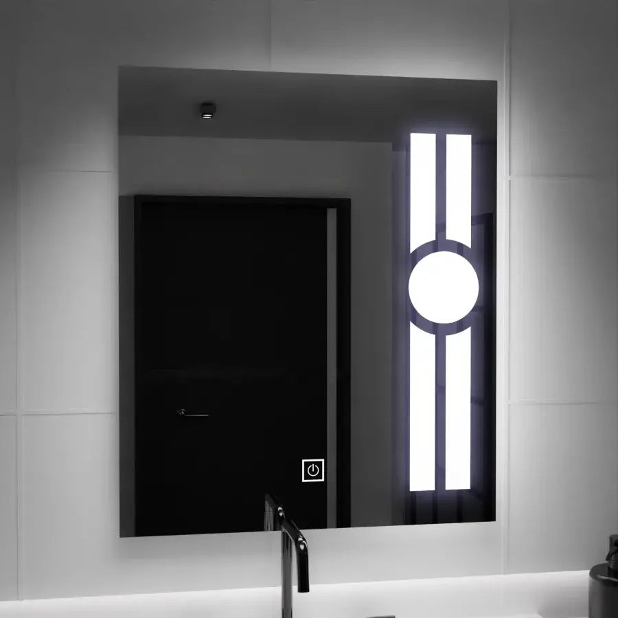 Oglinda LED Rectangulara, 60x80cm, Getame Touch