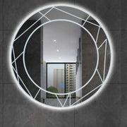 Oglinda LED Touch ASTRIX, 60cm, 6000K, Dimabila, Sistem Dezaburire