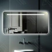Oglinda LED Rectangulara, 110x65cm, Touch Estassia Marcello,  Sistem dezaburire, Dimabila