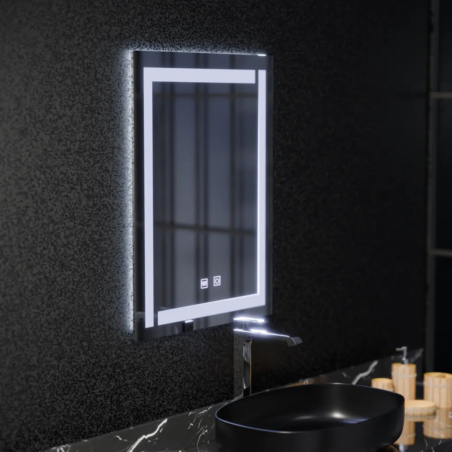 Oglinda LED Touch Finater Sistem Dezaburire 60x45cm