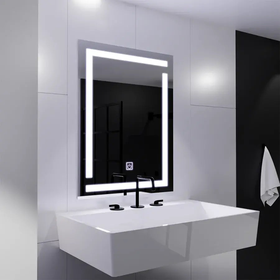 Oglinda LED Giga, 60x80cm, Touch, Lumina 6000K
