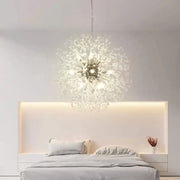 Pendul Cristal Ricky 12x G9 Argintiu