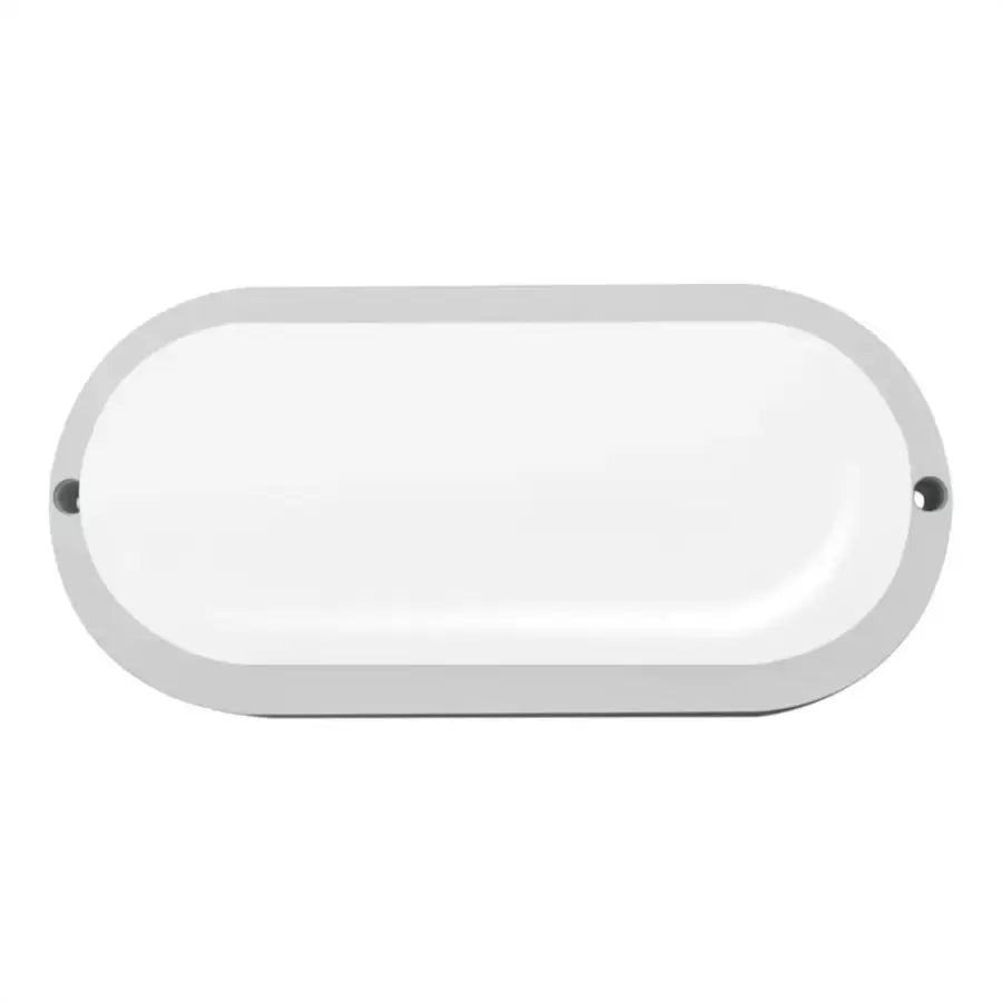 Plafoniera LED FANTAS Ovala 8W 17cm Alb Exterior IP65
