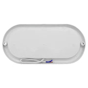 Plafoniera LED FANTAS Ovala 8W 17cm Alb Exterior IP65