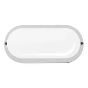 Plafoniera LED FANTAS Ovala 15W 20cm Alb Exterior IP65