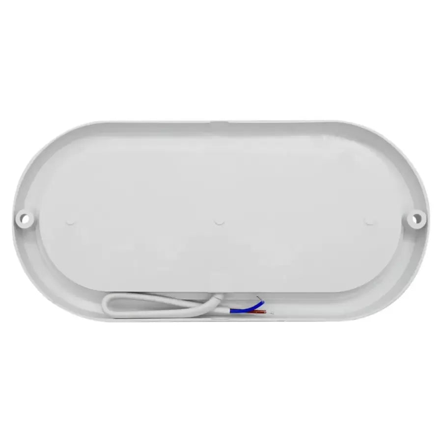 Plafoniera LED FANTAS Ovala 15W 20cm Alb Exterior IP65