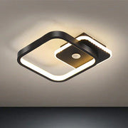 Lustra LED cu Senzor Miscare PS510BK, 16W, lumina Rece/Calda/Neutra 3000K/4000K/6000K, Metal si Acril