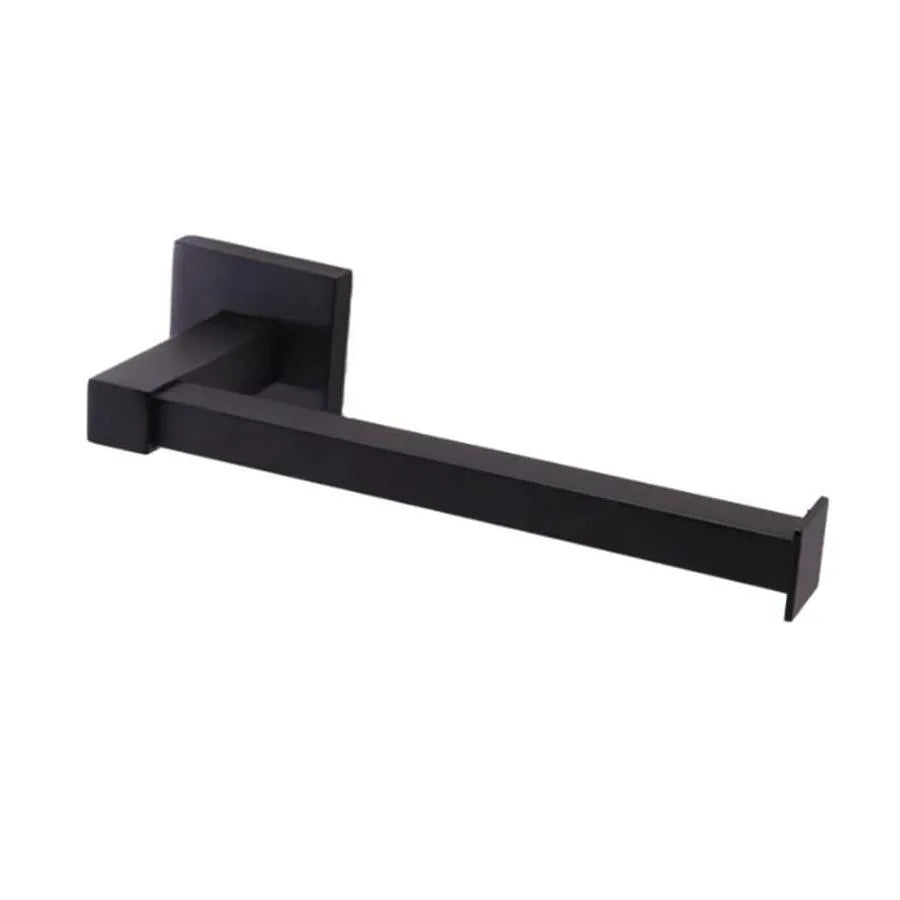 Suport Hartie Igienica Negru Inox GJ627