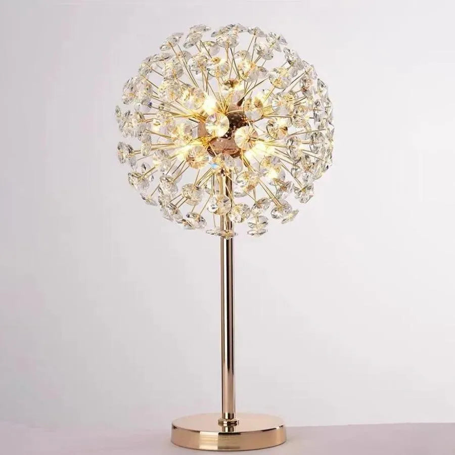 Veioza Cristal MINUET 6x G9, Auriu Lucios