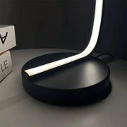 Veioza LED Nemesis, 14W, Lumina Rece/Calda/Neutra, Metal si Acril, Negru
