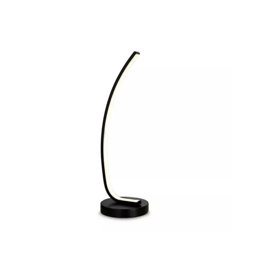 Veioza LED Nemesis, 14W, Lumina Rece/Calda/Neutra, Metal si Acril, Negru