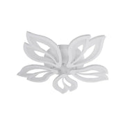 Lustra LED cu telecomanda LILY 86W, 5 Elemente, lumina Rece/Calda/Neutra, Dimabila, Alb