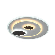 Lustra LED NOOR 22W, lumina Rece/Calda/Neutra, Alb