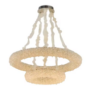 Candelabru Cristal, PRAGA Imperio, 78W, Diametru 71cm, Lumina Rece/Calda/Neutra, Auriu, Inaltime Reglabila