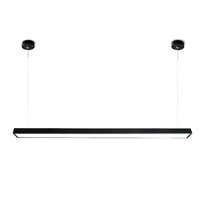 Lustra LED suspendata DARIN, 120cm, 23W, Inaltime Reglabila, Lumina Rece, Negru