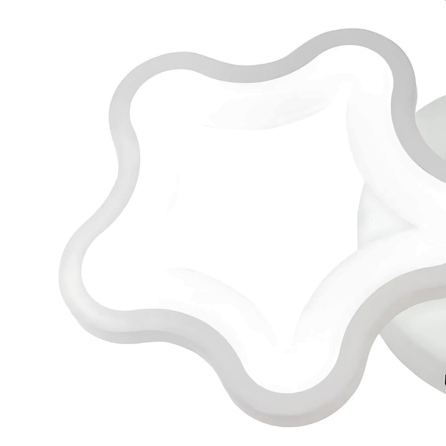 Lustra LED STELARIUM 17W, 3 Stelute, lumina Rece, Alb